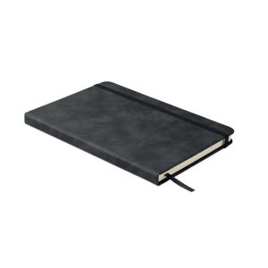 Notebook A5 PU fumuriu, Paper, negru