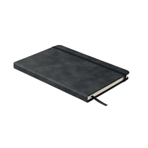 Notebook A5 PU fumuriu, Paper, negru