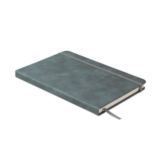Notebook A5 PU fumuriu, Paper, petrol
