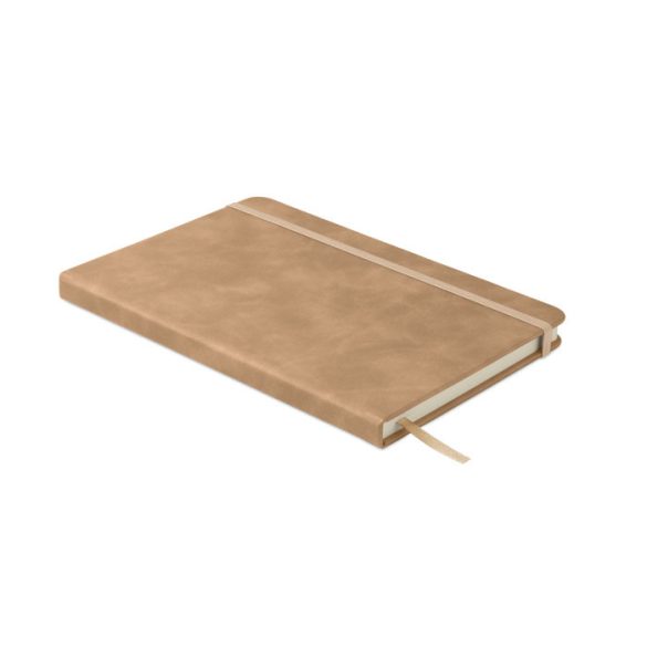 Notebook A5 PU fumuriu, Paper, kaki