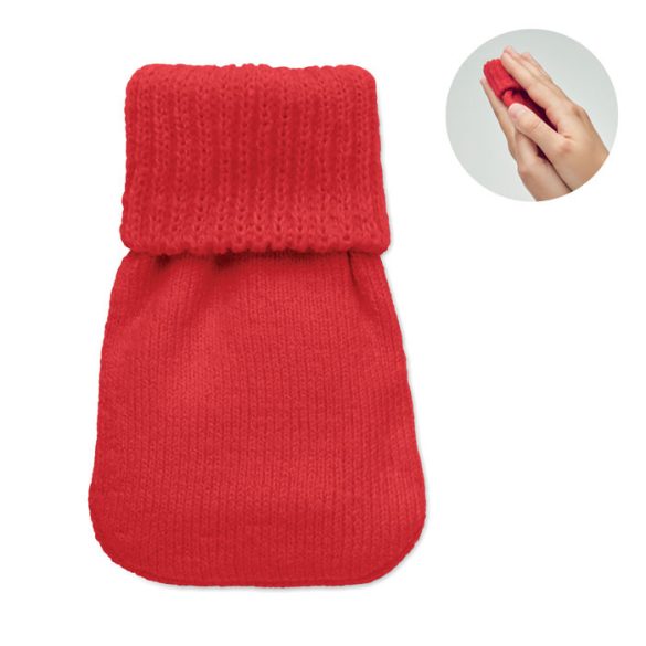 Incalzitor maini poliester, Polyester, rosu