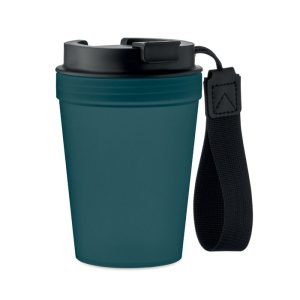 Termos 300 ml, perete simplu, Polypropylene PP, albastru marin francez