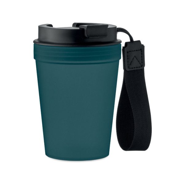 Termos 300 ml, perete simplu, Polypropylene PP, albastru marin francez