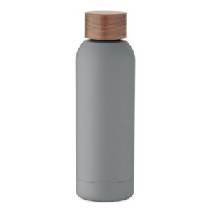 Sticla cu perete simplu 700 ml, Stainless steel, gri