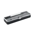 Set tacamuri otel inoxidabil, Stainless steel, negru