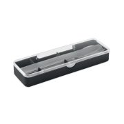 Set tacamuri otel inoxidabil, Stainless steel, negru