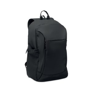 Rucsac laptop de 15" PU moale, PU, negru