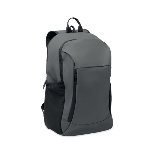 Rucsac laptop de 15" PU moale, PU, gri piatra