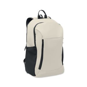 Rucsac laptop de 15" PU moale, PU, alb inchis