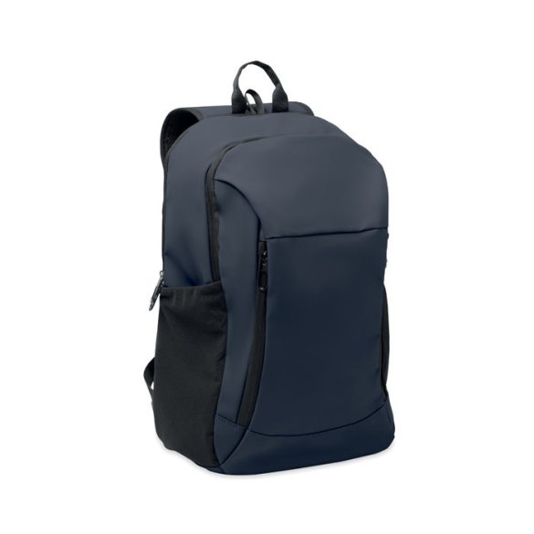 Rucsac laptop de 15" PU moale, PU, albastru marin francez