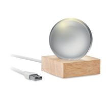 Glob de sticla LED, Glass, lemn