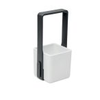 Gradina interior cu LED, ABS, alb
