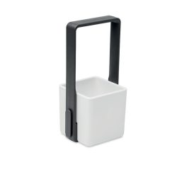 Gradina interior cu LED, ABS, alb