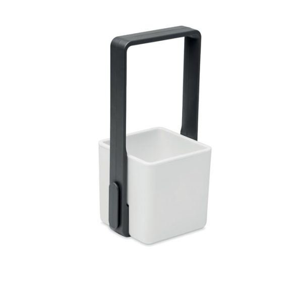 Gradina interior cu LED, ABS, alb