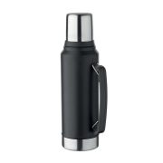 Sticla cu perete dublu 1L, Stainless steel, negru Sticla cu perete dublu 1L, Stainless steel, negru