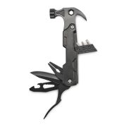Ciocan Multitool, Stainless steel, negru