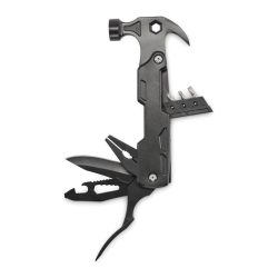 Ciocan Multitool, Stainless steel, negru