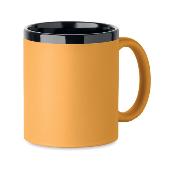 Cana ceramica pt laser 300 ml, Stoneware, galben