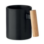Cana ceramica 320 ml, Stoneware, negru