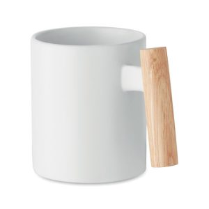 Cana ceramica 320 ml, Stoneware, alb