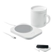 Set incalzitor cana si charger, ABS, alb Set incalzitor cana si charger, ABS, alb