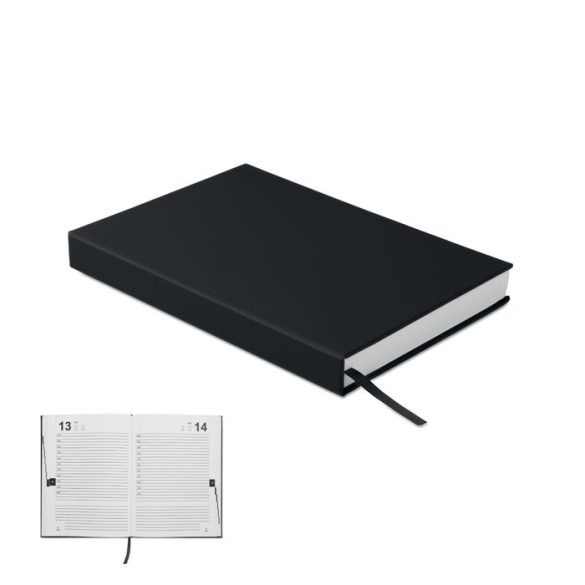 Agenda perpetua A5, Paper, negru