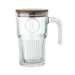 Cana de sticla 450ml, Glass, transparent