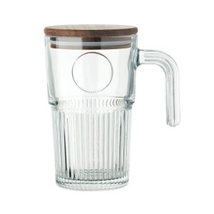 Cana de sticla 450ml, Glass, transparent