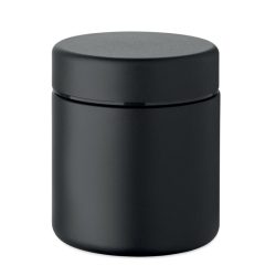 Recipient de pranz cu perete du, Stainless steel, negru
