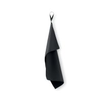 Prosop din microfibra, Polyester, negru