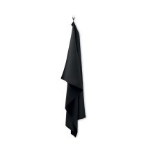 Prosop din microfibra, Polyester, negru