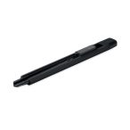 Cutter retractabil, ABS, negru