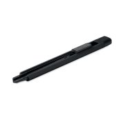 Cutter retractabil, ABS, negru