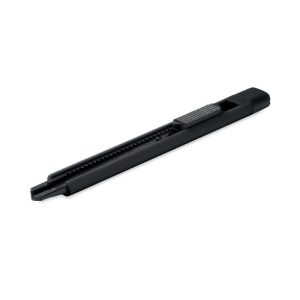 Cutter retractabil, ABS, negru