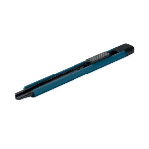Cutter retractabil, ABS, albastru
