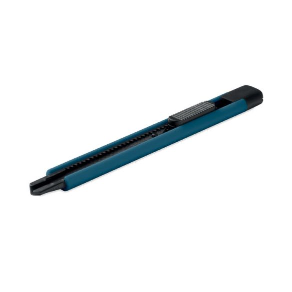 Cutter retractabil, ABS, albastru