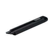Cutter mare retractabil, ABS, negru