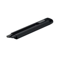 Cutter mare retractabil, ABS, negru