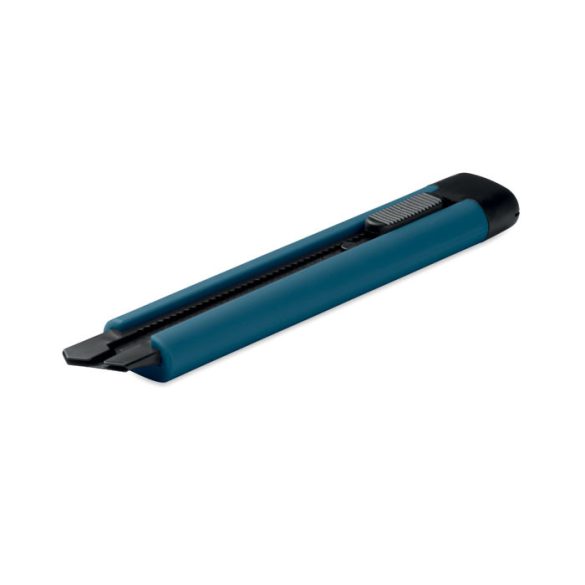 Cutter mare retractabil, ABS, albastru