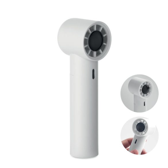 Mini ventilator viteza mare, ABS, alb