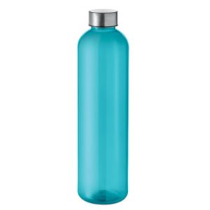 Sticla RPET 1000ml, RPET, albastru transparent