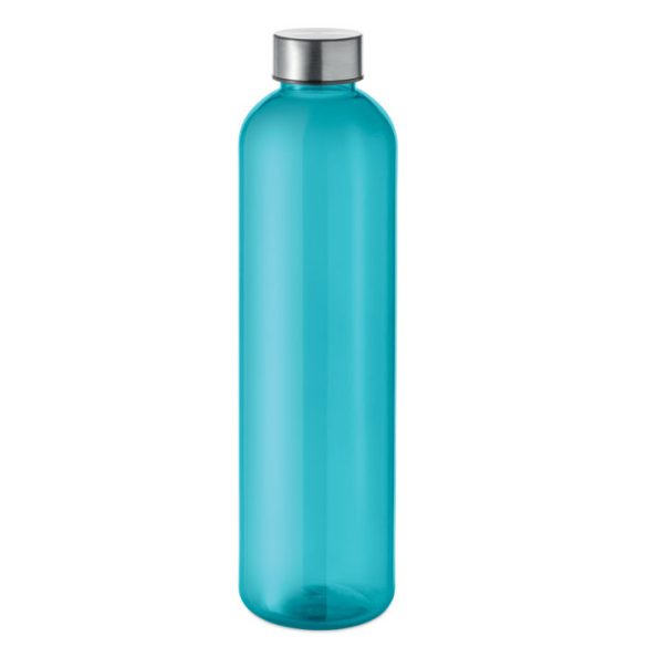 Sticla RPET 1000ml, RPET, albastru transparent
