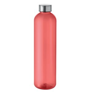 Sticla RPET 1000ml, RPET, rosu transparent