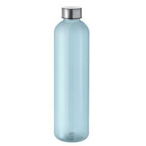 Sticla RPET 1000ml, RPET, albastru deschis transparent