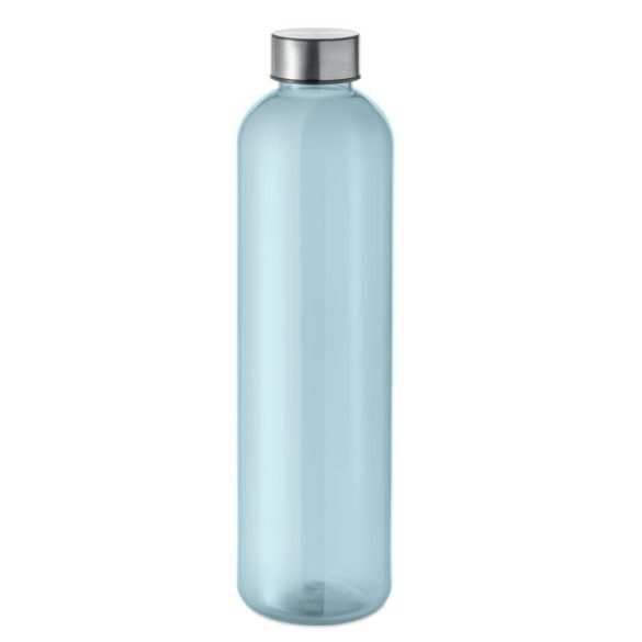 Sticla RPET 1000ml, RPET, albastru deschis transparent