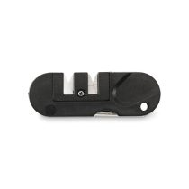 Ascutitor de cutite de buzunar, ABS, negru