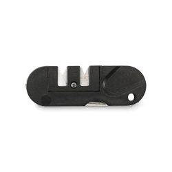 Ascutitor de cutite de buzunar, ABS, negru
