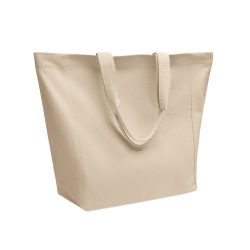 Sacosa cumparaturi din bumbac, Cotton, bej