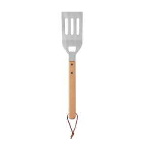 Spatula BBQ din lemn de fag, Stainless steel, lemn