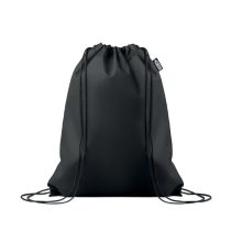 Sac snur RPET netesut, RPET, negru